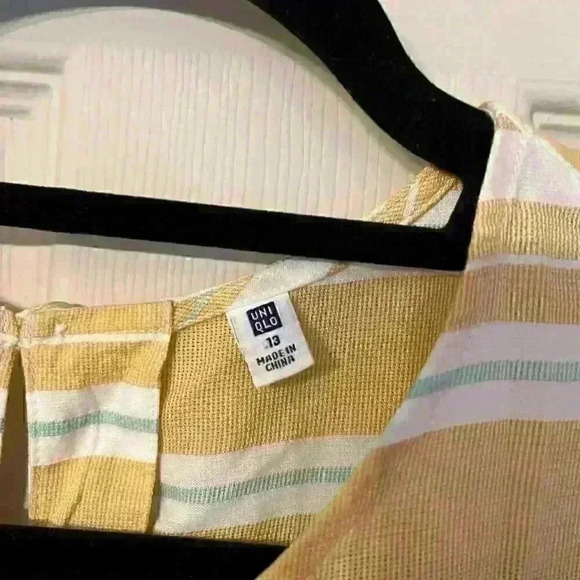 Uniqlo Yellow and White Dress - Picture 3 of 8